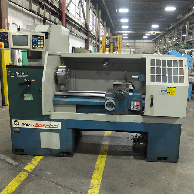 20" x 40" BRIDGEPORT ROMI ... CNC LATHE